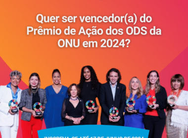 Você é um(a) agente da mudança, liderando uma iniciativa que impulsiona transformações positivas para um futuro mais inclusivo e sustentável? Inscreva-se até 17 de junho