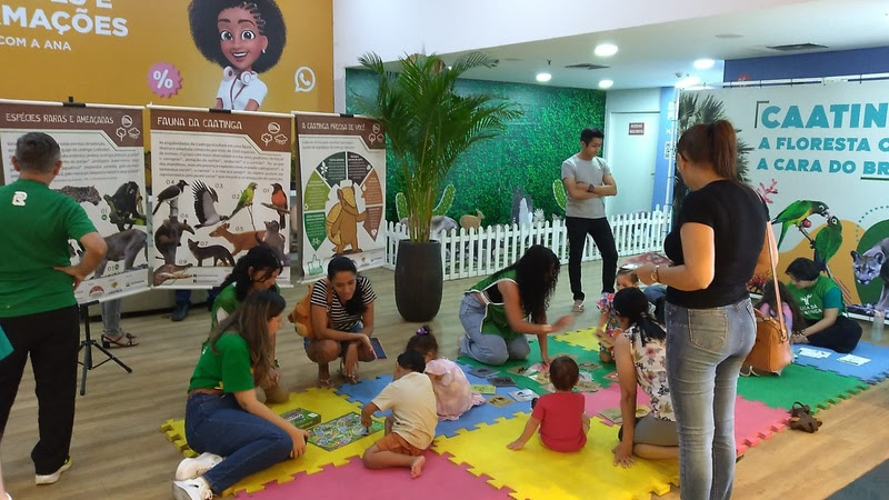 Para despertar ainda mais o interesse das crianças pelo meio ambiente, nos sábados 20 e 27 de julho, das 16h às 19h, serão realizadas diversas atividades recreativas