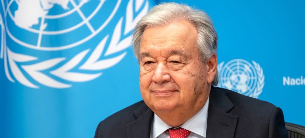 UN Photo/Mark Garten António Guterres